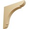 Ekena Millwork 1 3/4"W x 10"D x 10"H Large Olympic Wood Bracket, Alder BKTW01X10X10OLAL - alternate 1